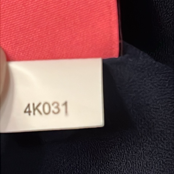 Betsey Johnson Halter Dress with Ruffled Hem Navy with White Polka Dots Size 4 - Picture 12 of 12